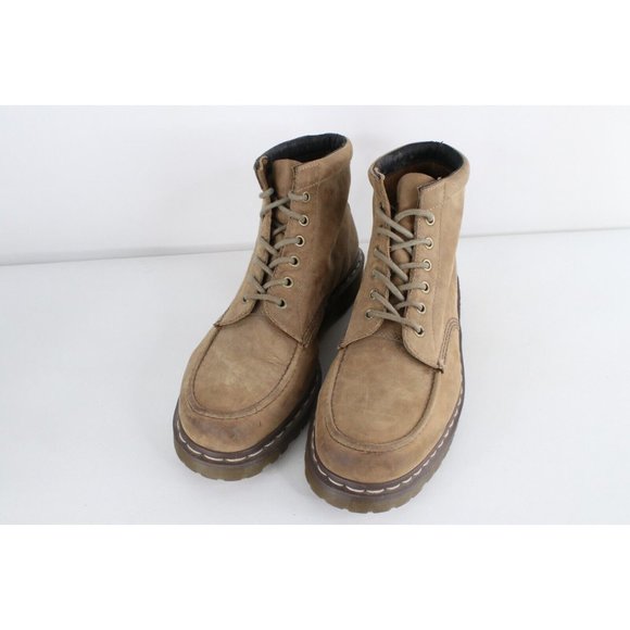 Vintage Dr Martens Mens Size 12 Distressed Chunky Suede Leather Chukka Boots main image 10